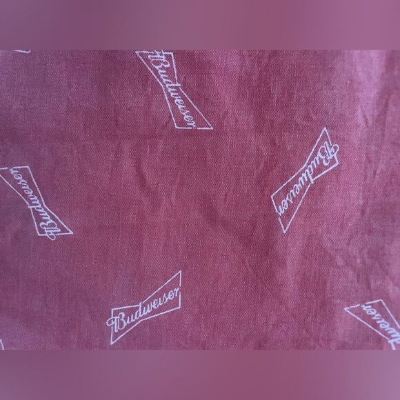 Men’s Anheiser Busch Budweiser Short Sleeve Button Down Shirt Size XL - Picture 8 of 8